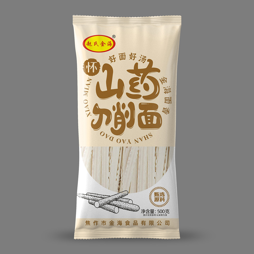 山藥刀削面500g